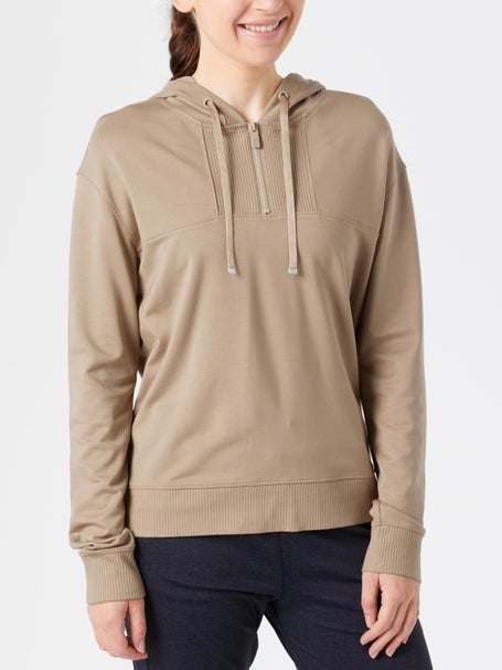 Travis Mathew Womens Friday Ponte 1/2 Zip Hoodie