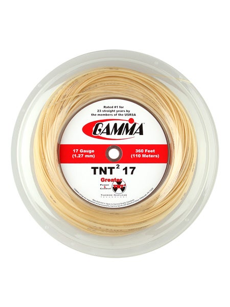 Gamma TNT2 17/1.27 Natural String Reel - 360