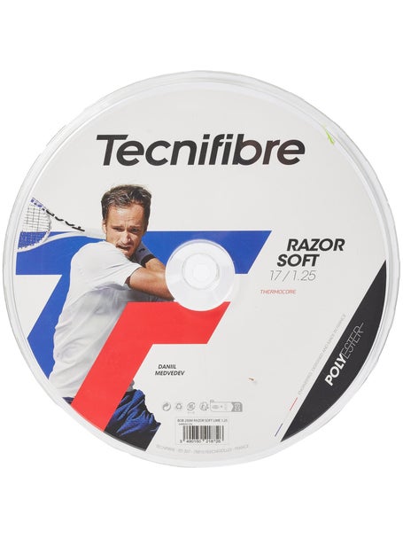 Tecnifibre Razor Soft 17/1.25 String Lime Reel - 660