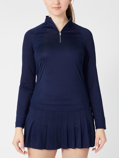 Tail Womens Essential Imelda 1/2 Zip LS - Navy