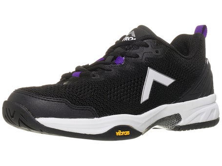 Tyrol Velocity V Black/Purple Woms Pickleball Shoes