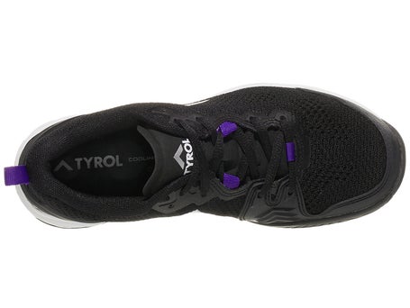 Tyrol Velocity V Black/Purple Woms Pickleball Shoes
