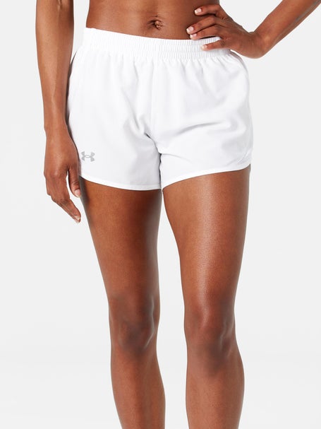 Under Armour Womens Core Fly By Short - White