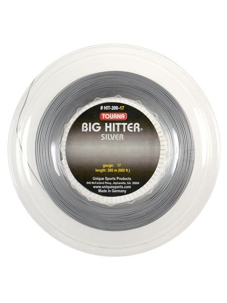 Tourna Big Hitter Silver 17/1.25 String Reel - 660