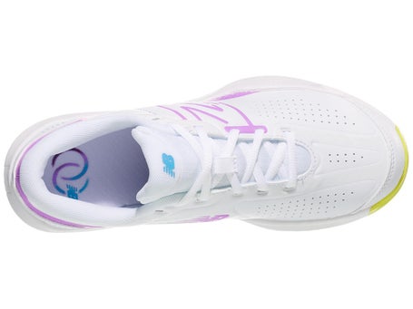 New Balance WC 696v5 B White/Purple Womens Shoe 