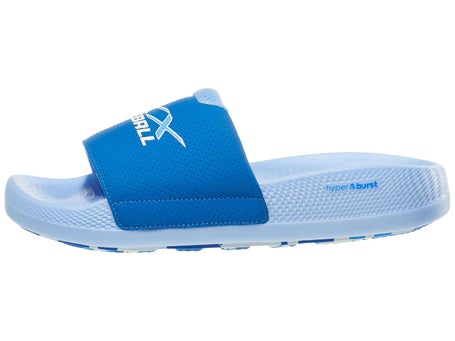 skechers slides white