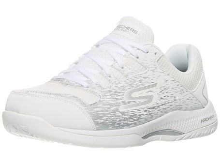 Skechers Viper Court White Womens Pickleball Shoes