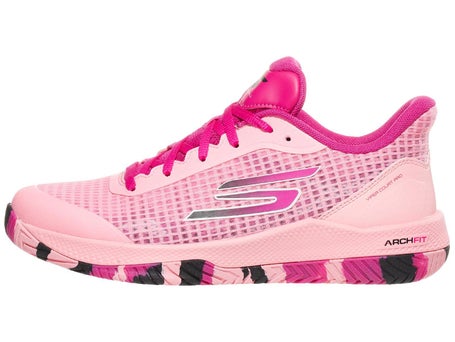 Skechers Viper Court Pro Pink Woms Pickleball Shoes