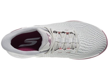 Skechers Viper Court Reload Grey Womens Pickle Shoes