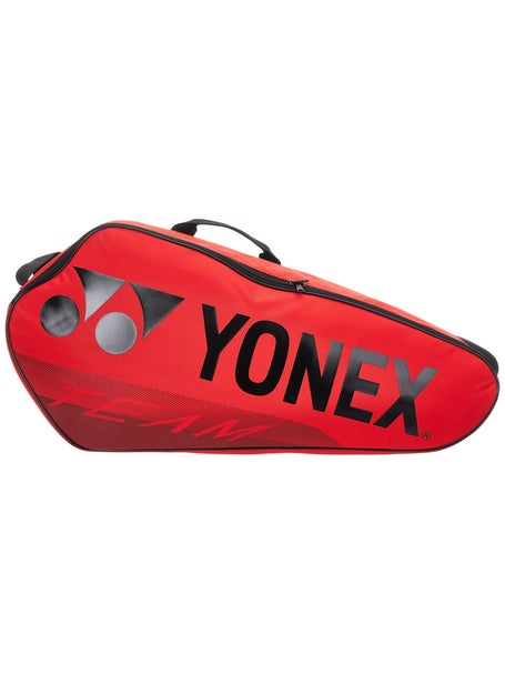Yonex Team 6 Pack Racquet Bag (Red) · RacquetDepot