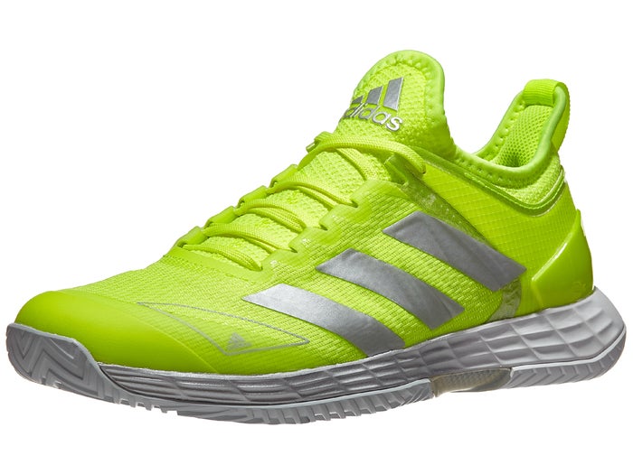 adidas adizero Ubersonic 4 Yellow/Sl/Bl Wom's Shoes | Total Pickleball