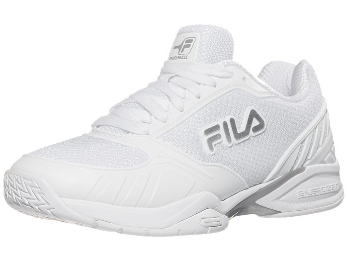 Fila Volley Zone White/Silver Women #39 s Shoes Total Pickleball