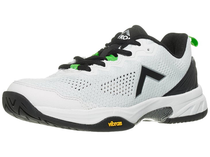 Tyrol Velocity V White/Green Women's Pickleball Shoes Total Pickleball