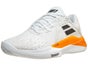 Babolat Propulse Fury 3 Clay Wh/Or Men's 9.0