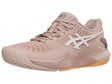 Asics Gel Resolution 9 Clay Rose/Wh Women's Shoes