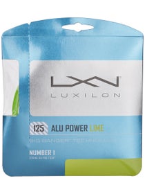 Luxilon ALU Power 125 (16L) LE String Lime Green