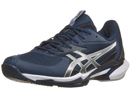 Asics Solution Speed FF 3 Blue/Silver Mens Shoes
