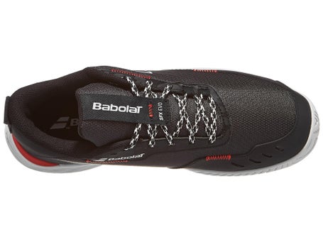 Babolat SFX Evo AC Black/Fiesta Red Mens Shoes