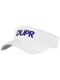 DUPR Performance Visor - White