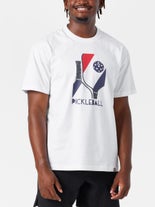 ~/Fila Men's Pickleball Graphic T-Shirt White XL