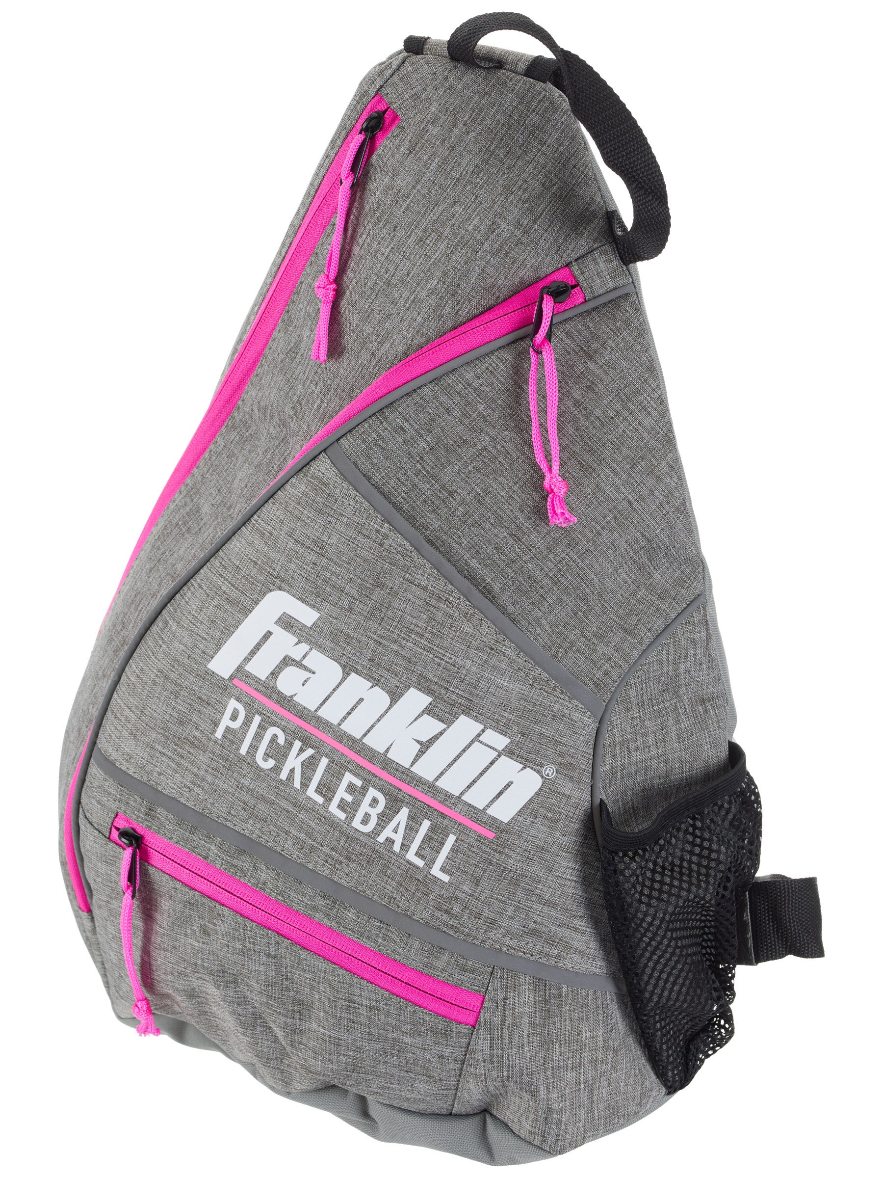 Franklin Sports 52823C1 Pickleball Sling Bag With Padded Back and Pockets Pink for sale online 