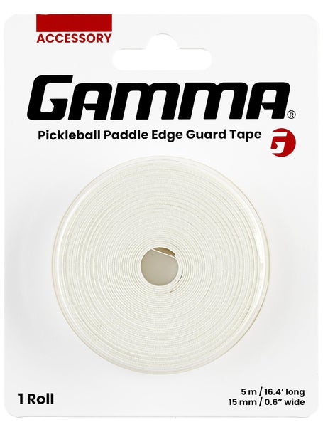 Gamma Pickleball Paddle Edge Guard Tape - White