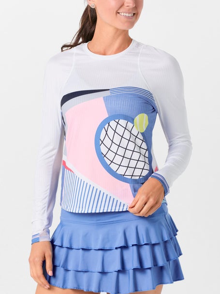 Lucky In Love Womens Linen Intuition Long Sleeve