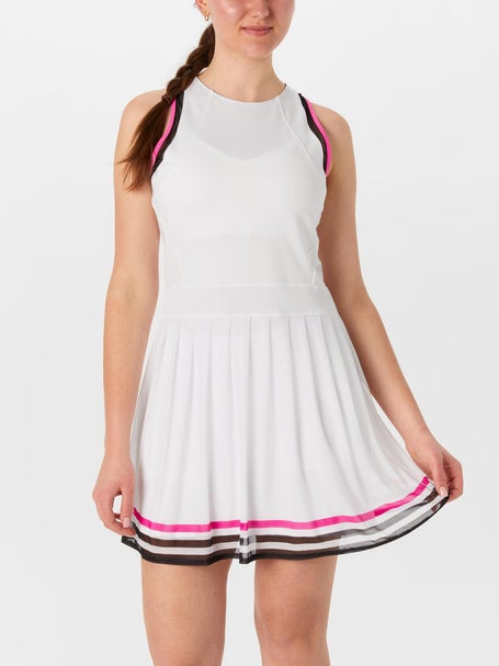 Lucky in Love Womens Kinetic Energy Dress - Wh/Black