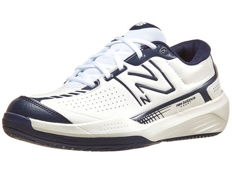 New Balance MC 696v5 2E White/Navy Mens Shoes