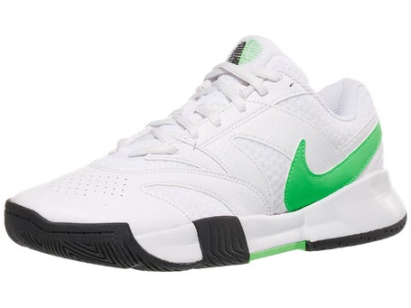 Nike Court Lite 4 White/Green/Black Womens Shoe