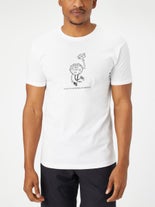PKLR Unisex Pickleball Addict T-Shirt White XL