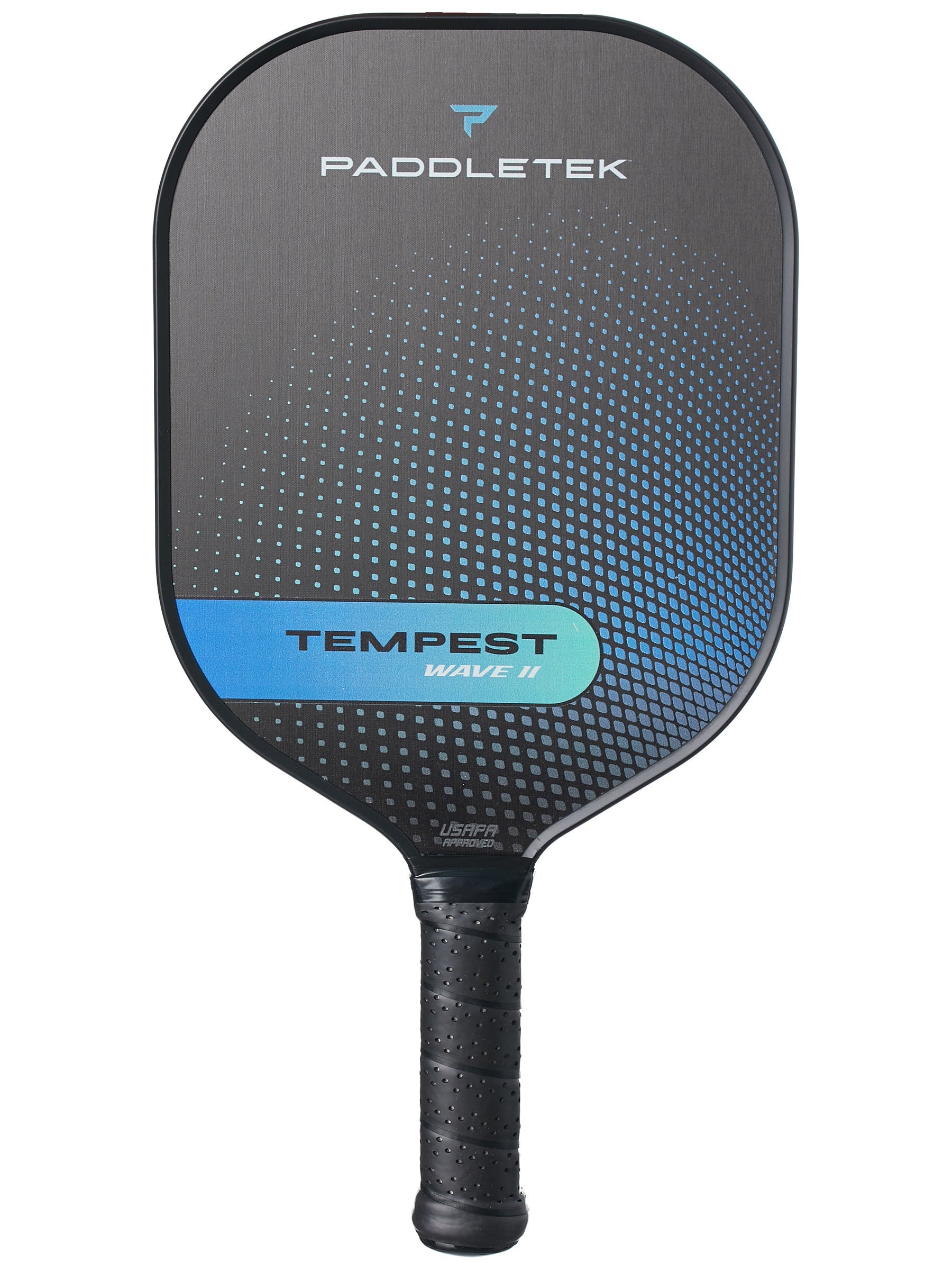 New Paddletek Pickleball Paddle Tempest Wave Polymer Warranty Low Noise Red 
