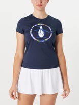 Penguin Women's Fall Pete Stamp T-Shirt Navy S