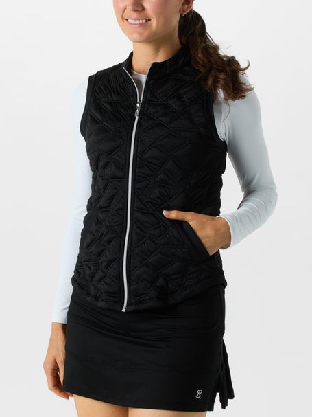 Sofibella Womens Core Quilt Vest - Black