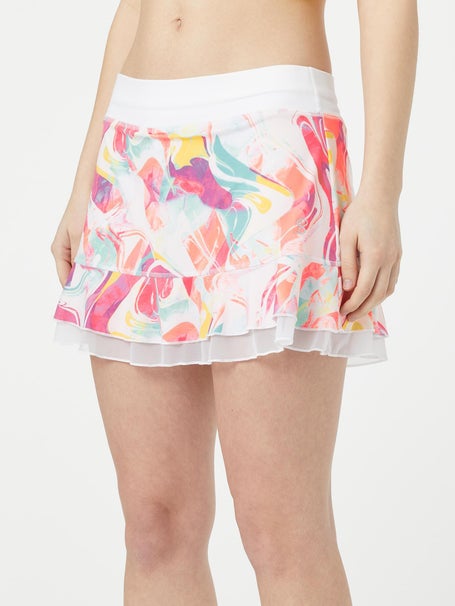 Sofibella Womens 13 UV Print Skirt - Fruity Marble