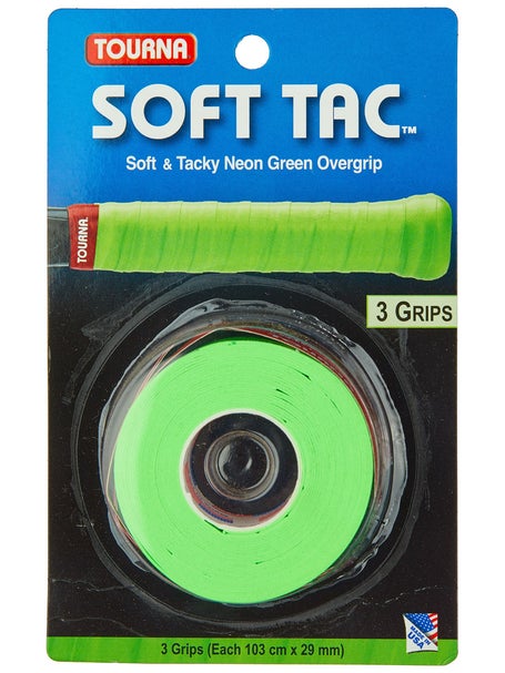 Tourna Grip Soft Tac Overgrip Neon Green