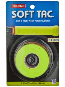 Tourna Grip Soft Tac Overgrip Neon Yellow
