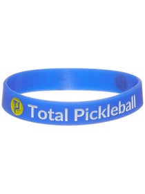 Total Pickleball Embossed Wristband - Blue