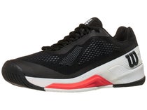 Wilson Rush Pro 4.0 Black/White/Red Men's Shoes